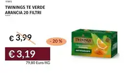 Prezzemolo e Vitale Twinings te verde arancia offerta