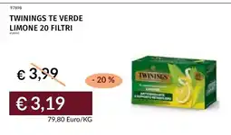 Prezzemolo e Vitale Twinings te verde limone offerta