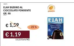Prezzemolo e Vitale Elah budino al cioccolato fondente offerta