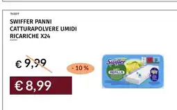 Prezzemolo e Vitale Swiffer panni catturapolvere umidi ricariche offerta