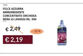 Prezzemolo e Vitale Felce Azzurra ammorbidente concentrato orchidea nera offerta
