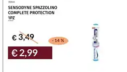 Prezzemolo e Vitale Sensodyne spazzolino complete protection offerta