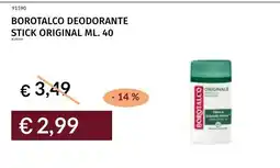 Prezzemolo e Vitale Borotalco deodorante stick originale offerta