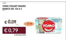 Prezzemolo e Vitale Yomo yogurt magro bianco offerta