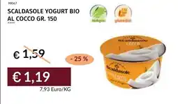 Prezzemolo e Vitale Scaldasole yogurt bio al cocco offerta