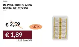 Prezzemolo e Vitale De Paoli burro gran bonta' offerta