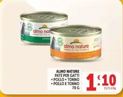 Deco Maxistore Almo Nature paté per gatti offerta