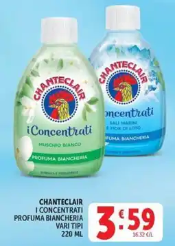 Deco Maxistore Chanteclair i concentrati profuma biancheria offerta