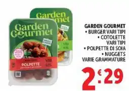 Deco Maxistore Garden Gourmet Polpette offerta