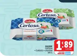 Deco Maxistore Galbani Certosa offerta