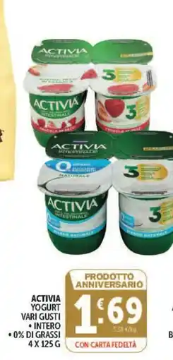 Deco Maxistore Activia yogurt offerta