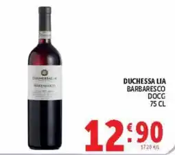 Deco Maxistore Duchessa Lia Barbaresco DOCG offerta