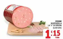 Deco Maxistore Mortadella la "V" di Veroni offerta