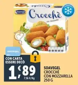 Deco Maxistore Soavegel Crocchè con Mozzarella offerta