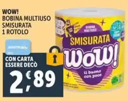 Deco Maxistore Bobina multiuso smisurata Wow! offerta