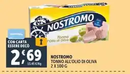 Deco Maxistore Nostromo tonno all'olio di oliva offerta