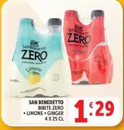 Deco Maxistore San Benedetto bibite zero offerta
