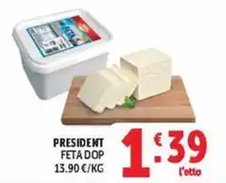 Deco Maxistore President Feta DOP offerta