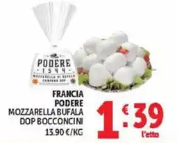 Deco Maxistore Mozzarella bufala dop bocconcini offerta