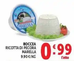 Deco Maxistore Boccea ricotta di pecora Marella offerta