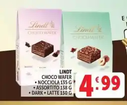 Deco Maxistore Lindt Choco Wafer offerta