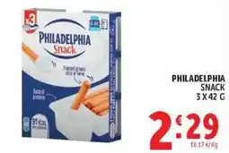Deco Maxistore Philadelphia Snack offerta