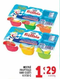 Deco Maxistore Nestlé Fruttolo offerta