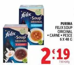 Deco Maxistore Purina Felix Soup Original offerta