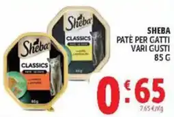 Deco Maxistore Sheba Classics paté per gatti offerta