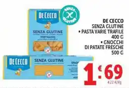 Deco Maxistore De Cecco senza glutine offerta