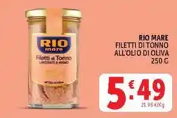 Deco Maxistore Rio mare Filetti di Tonno offerta