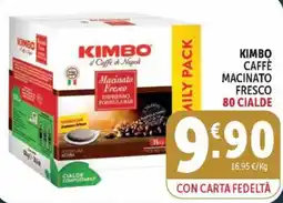 Deco Maxistore Kimbo Caffè Macinato Fresco offerta