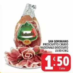 Deco Maxistore Prosciutto crudo Nazionale disossato offerta
