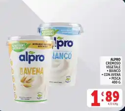 Deco Maxistore Alpro cremoso vegetale offerta