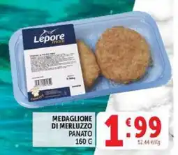 Deco Maxistore Medaglione di merluzzo panato Lepore mare offerta