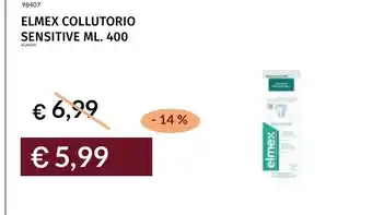 Prezzemolo e Vitale Elmex collutorio sensitive offerta