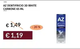 Prezzemolo e Vitale Az dentifricio 3d white carbone offerta