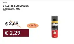 Prezzemolo e Vitale Gillette schiuma da barba offerta