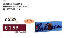 Prezzemolo e Vitale Biscotti al cioccolato Bahlsen Messino offerta