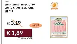 Prezzemolo e Vitale Gran Tenerone Prosciutto Cotto offerta