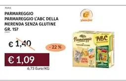 Prezzemolo e Vitale Parmareggio l'abc della merenda senza glutine offerta