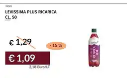 Prezzemolo e Vitale Levissima plus ricarica offerta