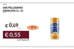 Prezzemolo e Vitale San Pellegrino Aranciata offerta