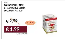 Prezzemolo e Vitale Condorelli latte di mandorle senza zuccheri offerta