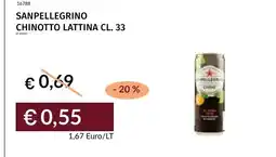 Prezzemolo e Vitale Sanpellegrino chinotto lattina offerta