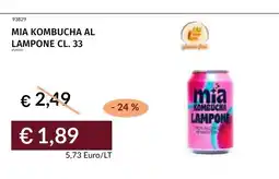 Prezzemolo e Vitale Mia kombucha lampone offerta