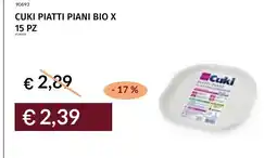 Prezzemolo e Vitale Cuki piatti piani bio offerta
