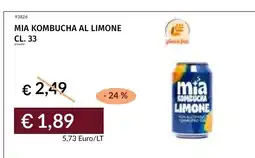 Prezzemolo e Vitale Mia kombucha al limone offerta