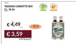 Prezzemolo e Vitale Tassoni chinotto bio offerta