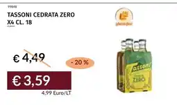 Prezzemolo e Vitale Tassoni cedrata zero offerta